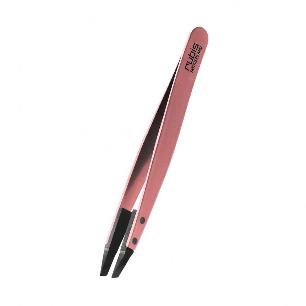 Rubis Swiss Made Classic Techno Tweezer - Pink 1KS108