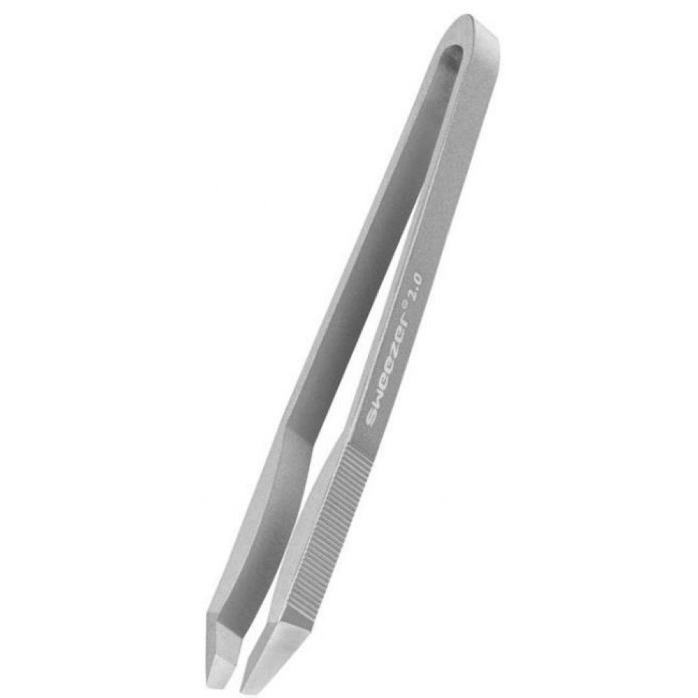 Rubis Swiss Made Sweezer Aluminium Tweezer - Silver 3K102P