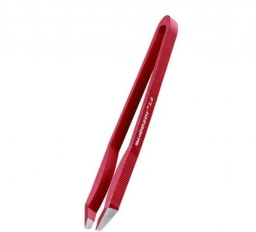 Rubis Swiss Made Sweezer Aluminium Tweezer - Red 3K106PE