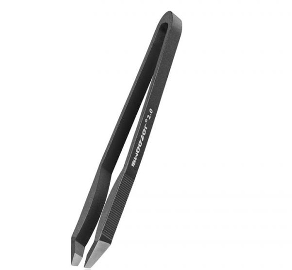 Rubis Swiss Made Sweezer Aluminium Tweezer - Grey 3K114PE