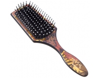 Kent Original Small Floral Cushioned Ladies Paddle Hair Brush LPB2