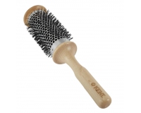 Kent Pure Flow 60mm Ceramic Round Brush Wooden Heat-Retaining Hairbrush LPF6